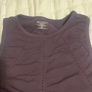 Athleta Dark Purple Sleeveless Tank